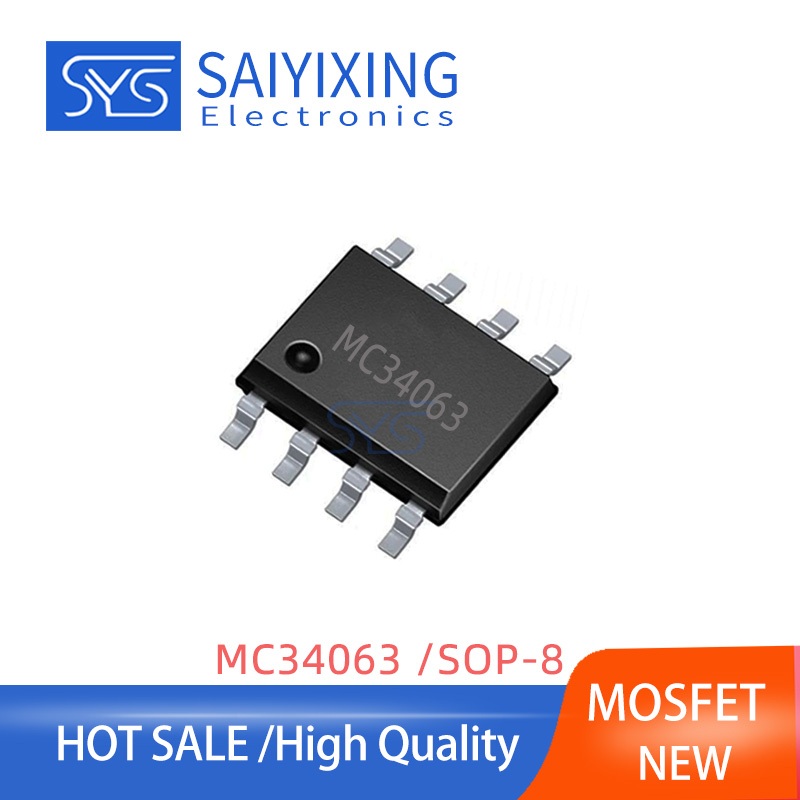 10PCS MC34063ADR2G SOP-8 1.5A MC34063A MC34063 Switching Power ...