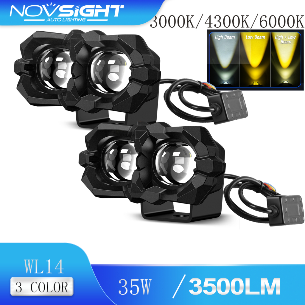 Novsight WL14 3 Inch Motorcycle led driving headlight LED Off-road ...