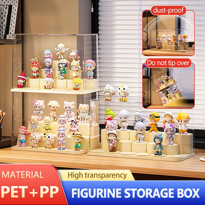 Blind Box & Figure Display Shelf - Transparent Acrylic Storage ...