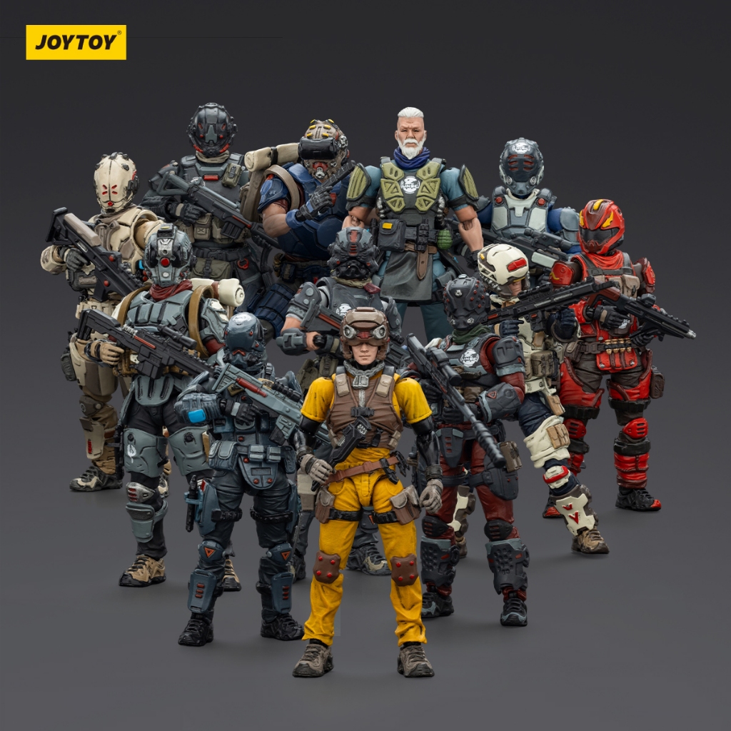 JoyToy 1/25 Figura De Acción Dark Source – Steel Ride Corps Assaulter Rhett Con Articulaciones Móviles, Para Coleccionistas Adultos