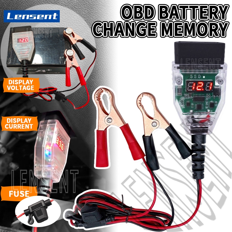 Lensent Car OBD2 ECU Connector Automobile Computer Power-Off Memory OBD ...