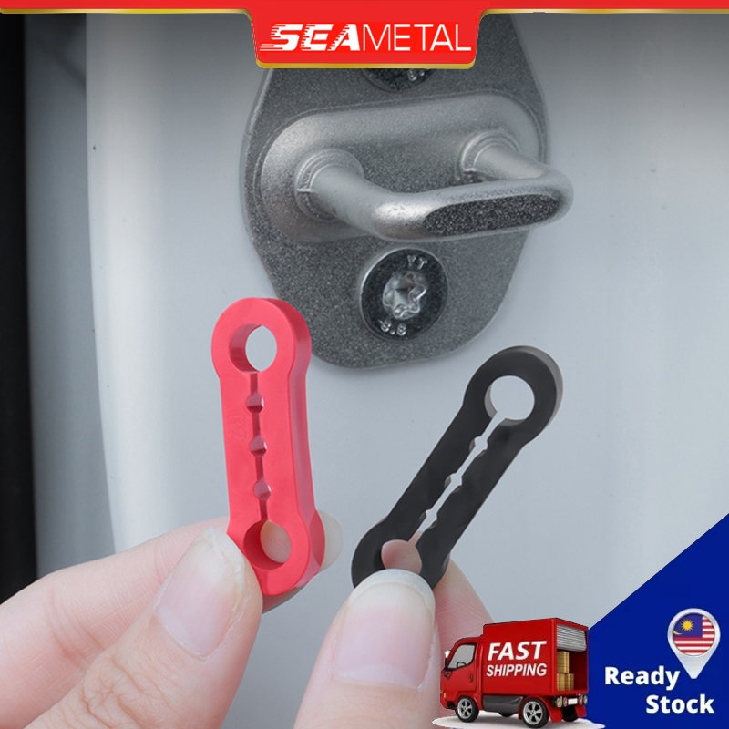 SEAMETAL 4pcs Car Door Lock Sound Deadener Damper Buffer Universal Car ...