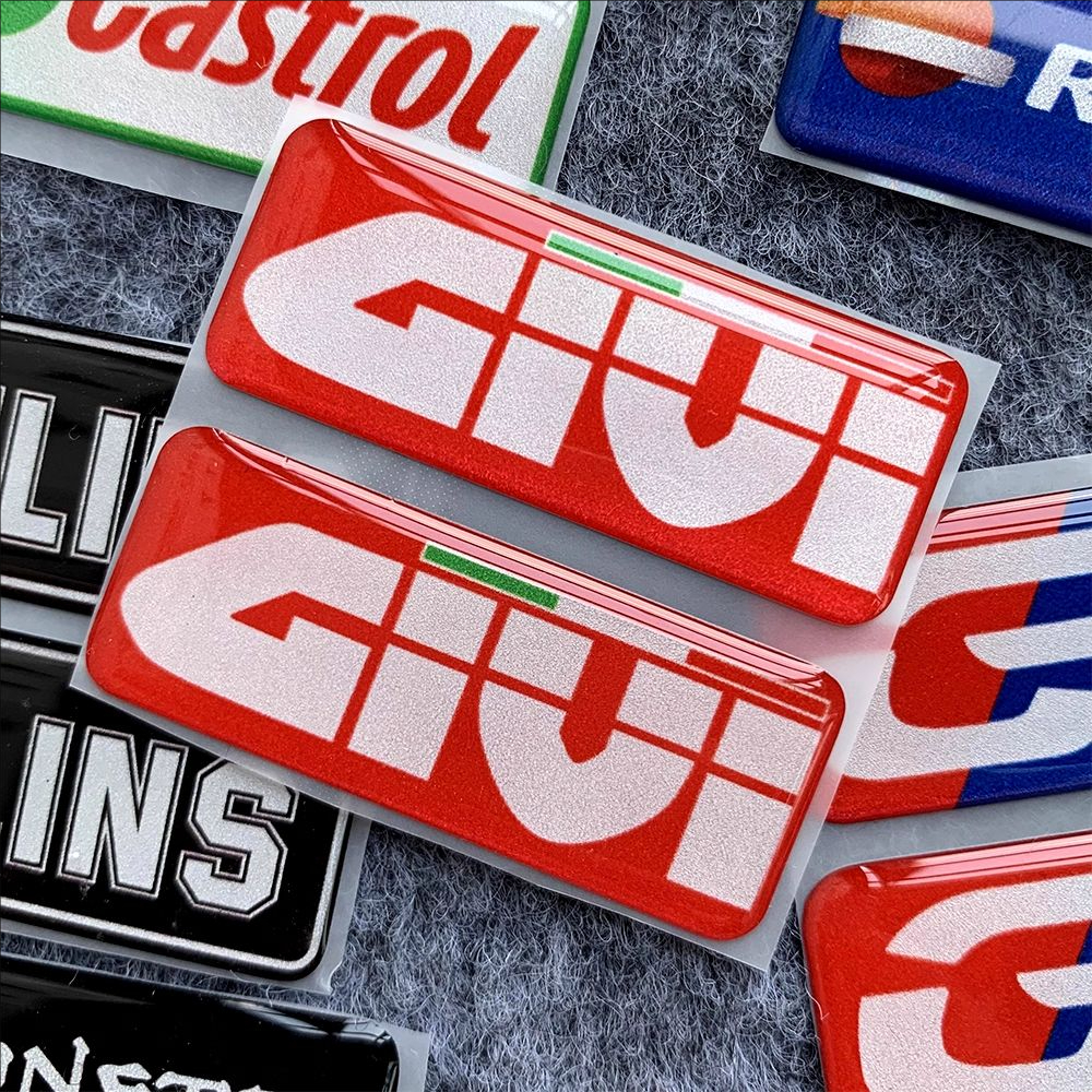 [One Pair Package] 3D Three-Dimensional Epoxy Reflective Stickers ...