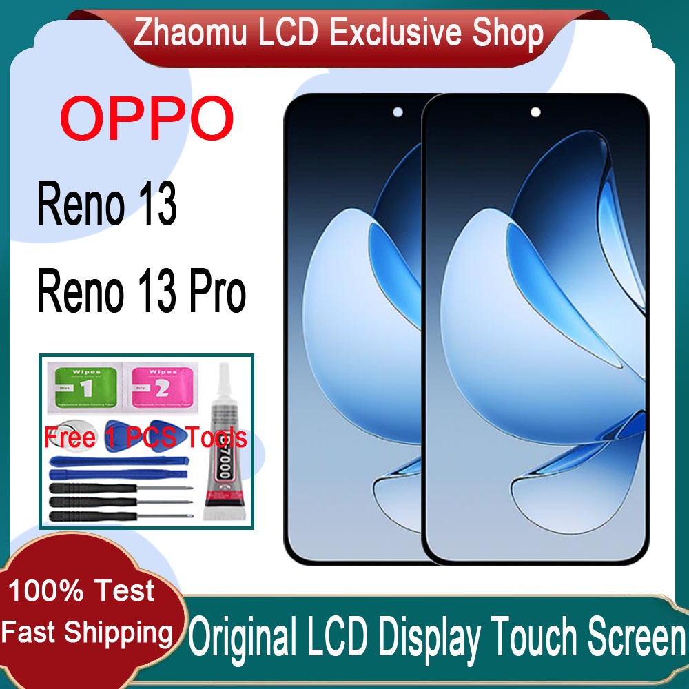 Original AMOLED OPPO Reno 13 Reno 13 Pro 5G LCD Display Touch Screen ...