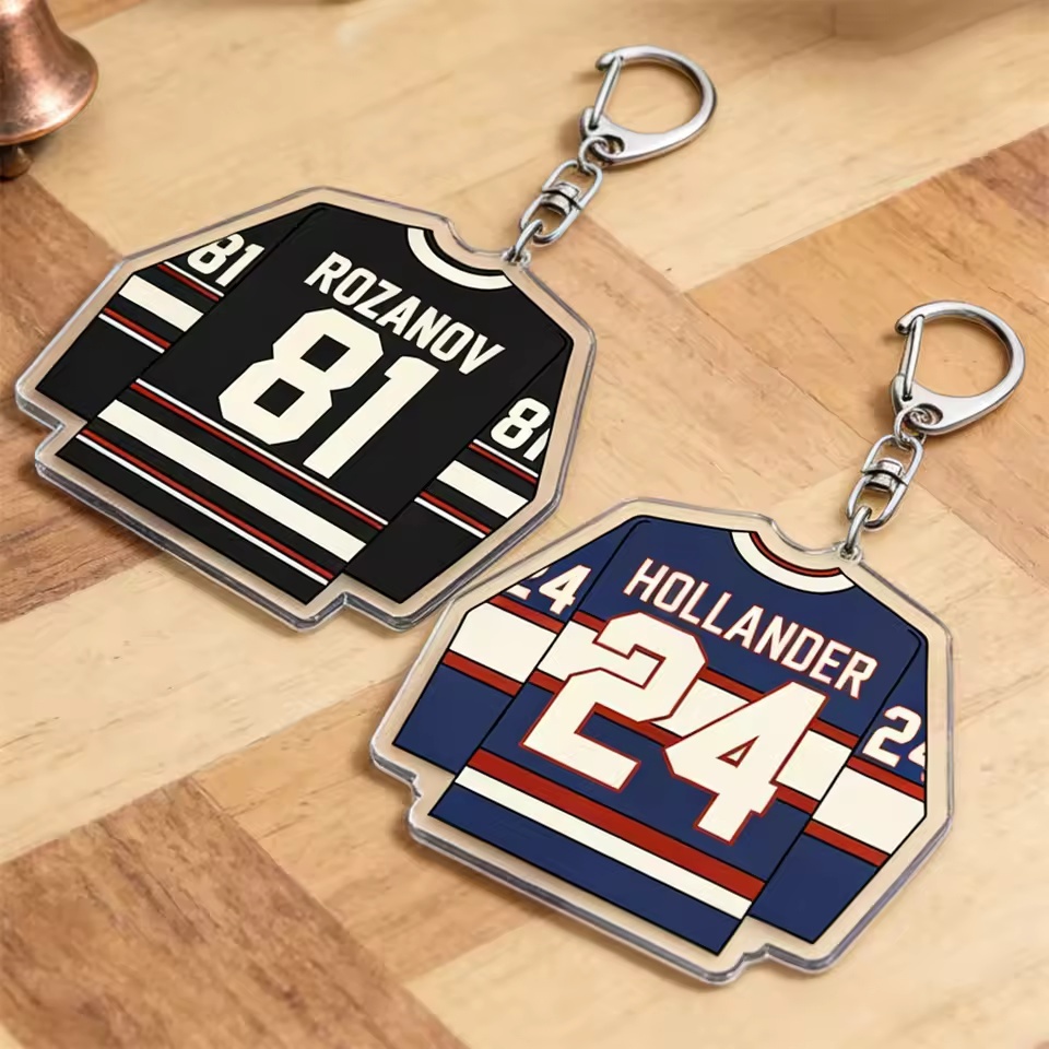 Hot TV Show Heated Rivalry Keychain Accessories Bag Shane Hollander ...