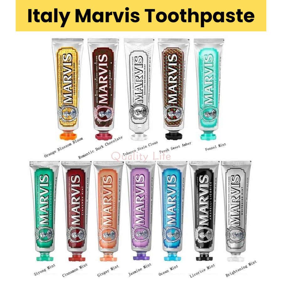 [Italian Premium Toothpaste] Marvis Toothpaste Classic Mint 85ml ...