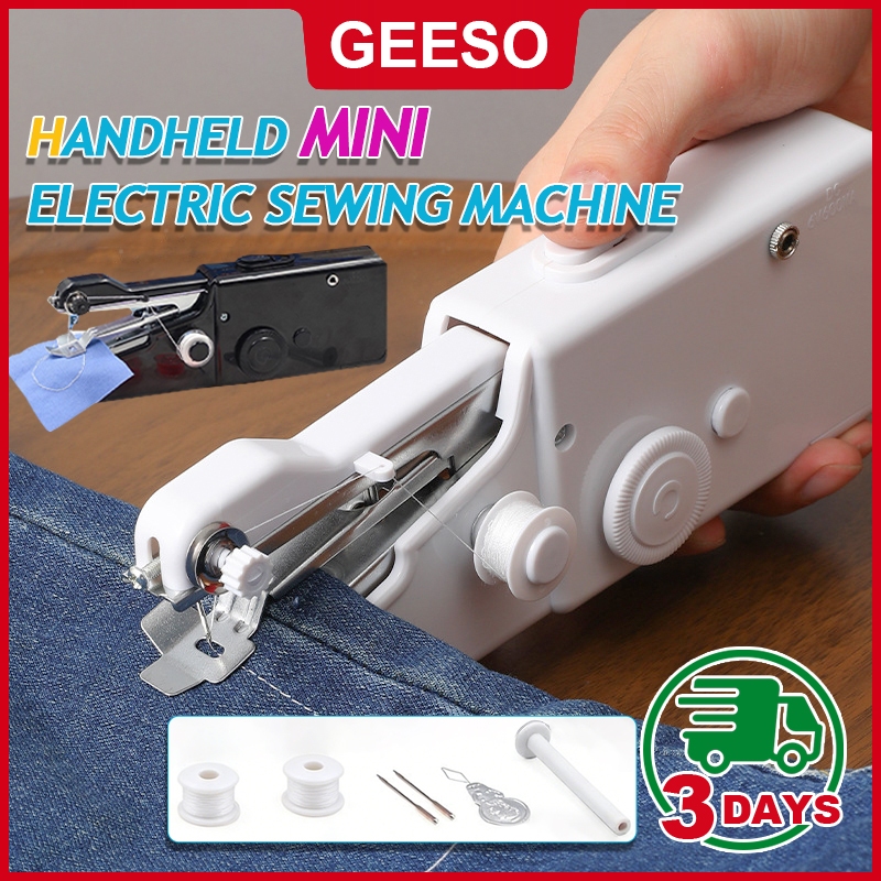 GEESO Mini Handheld Sewing Machine / User-Friendly / Versatile Use ...