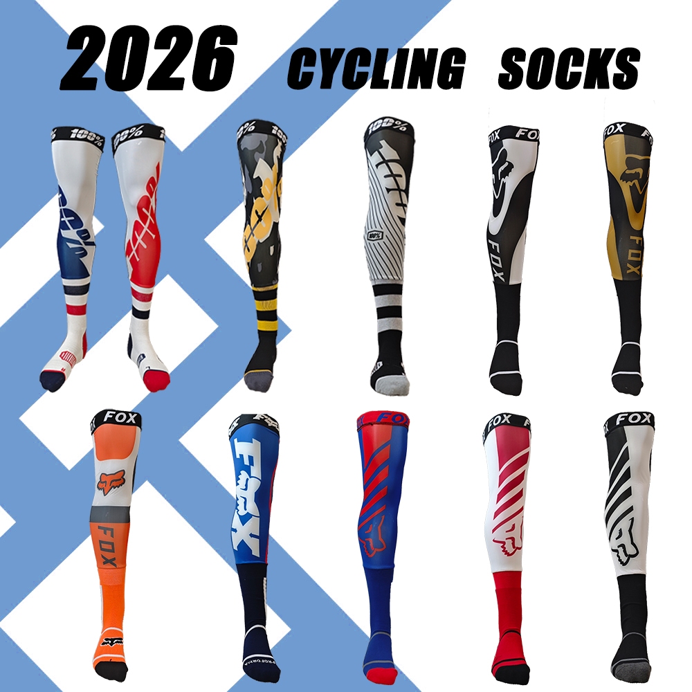 Fox 100 % Adult Racing Knee High Socks/Motocross เหมาะสําหรับ Dirt Bike ...
