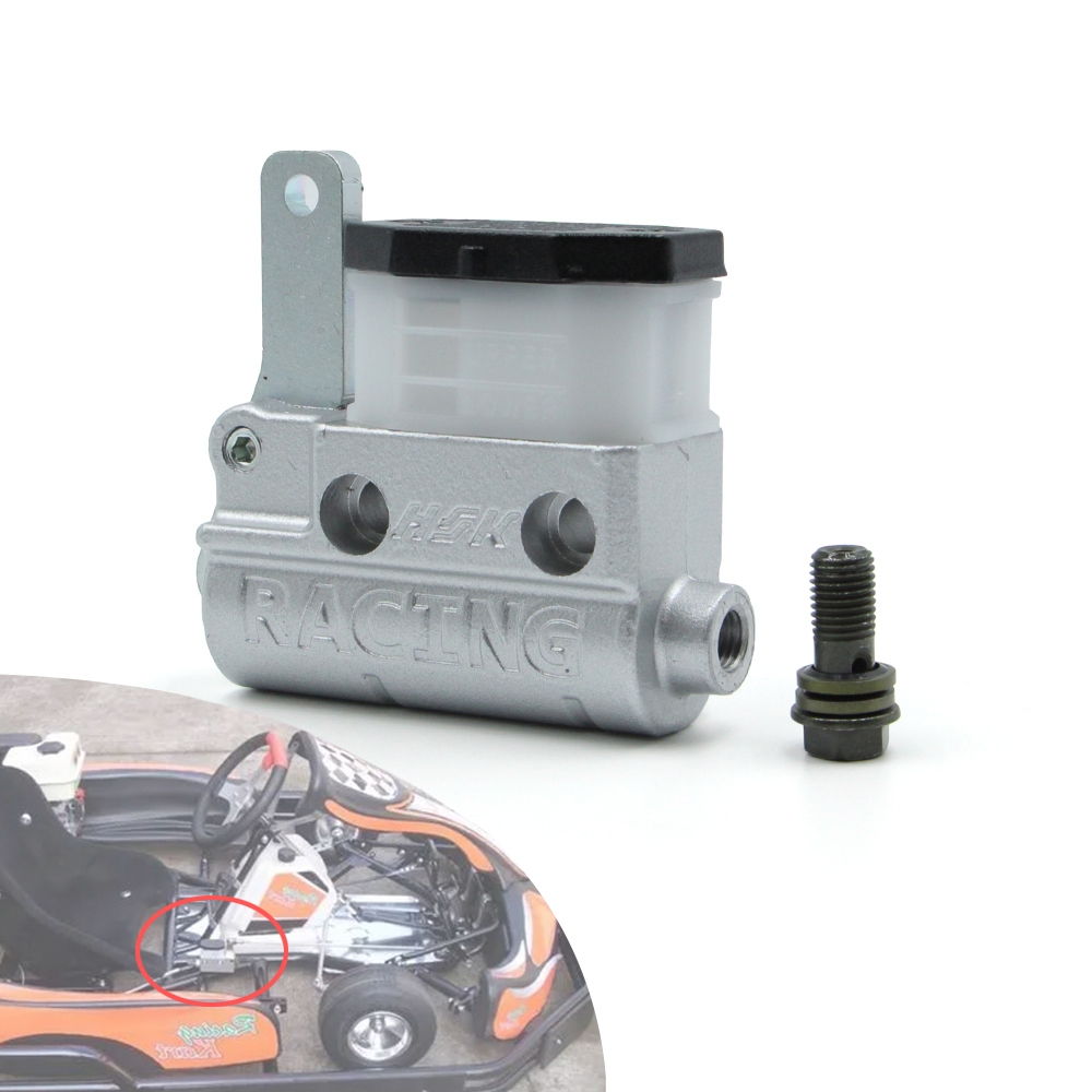 Rear Foot Hydraulic Brake Master Cylinder Pump For Go Kart Drift Track ...