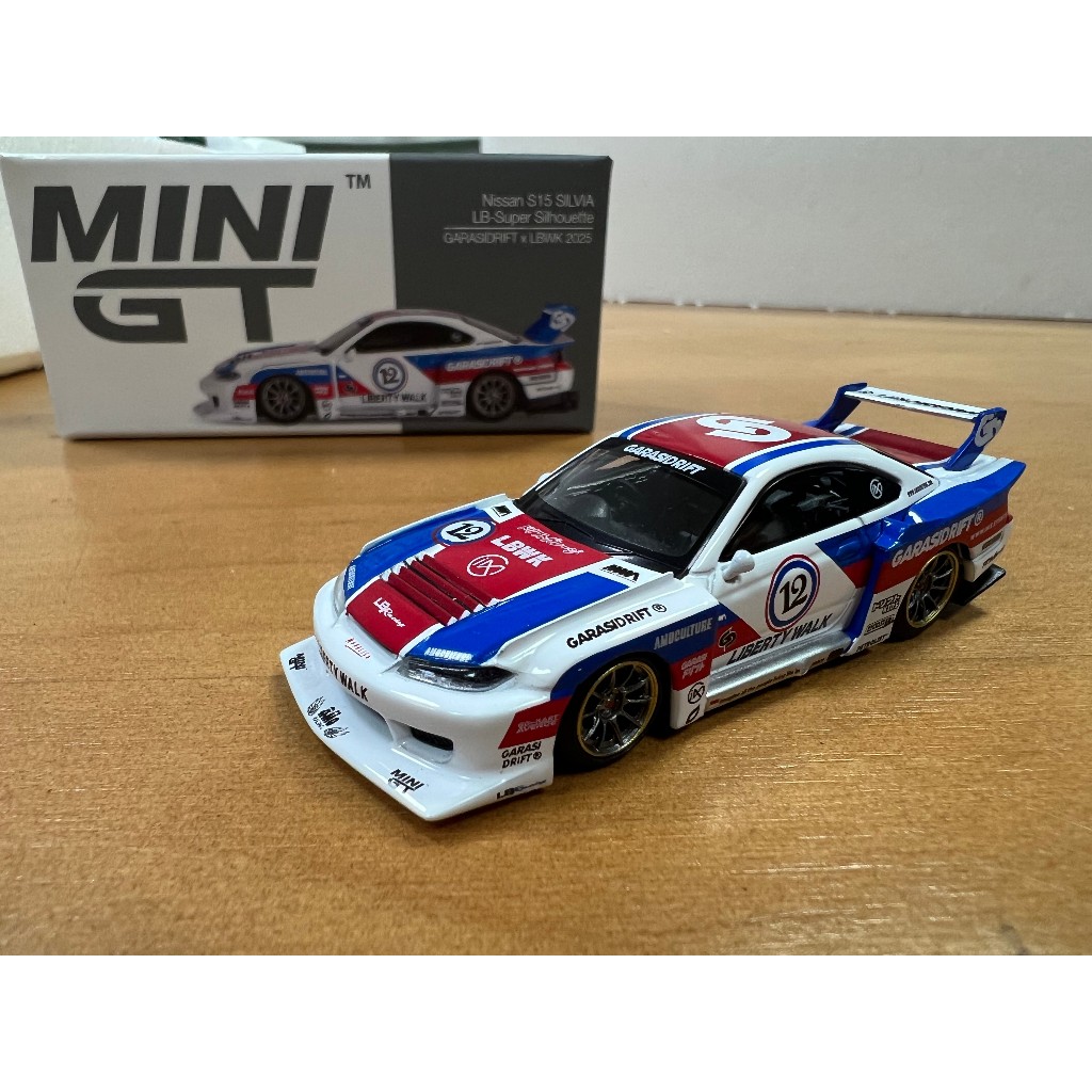 MINIGT 1: 64 Nissan LB Kit S15 SILVIA x LBWK #1022 Alloy Car Model ...