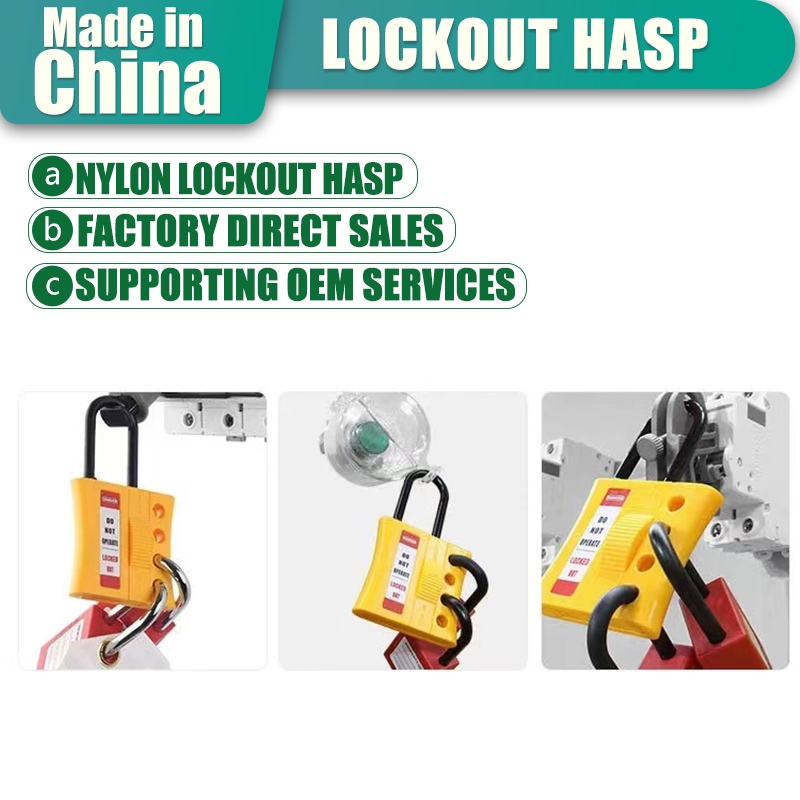 Nylon Insulation Lock Hook Buckle Lock with 4 Holes Multiplayer ...