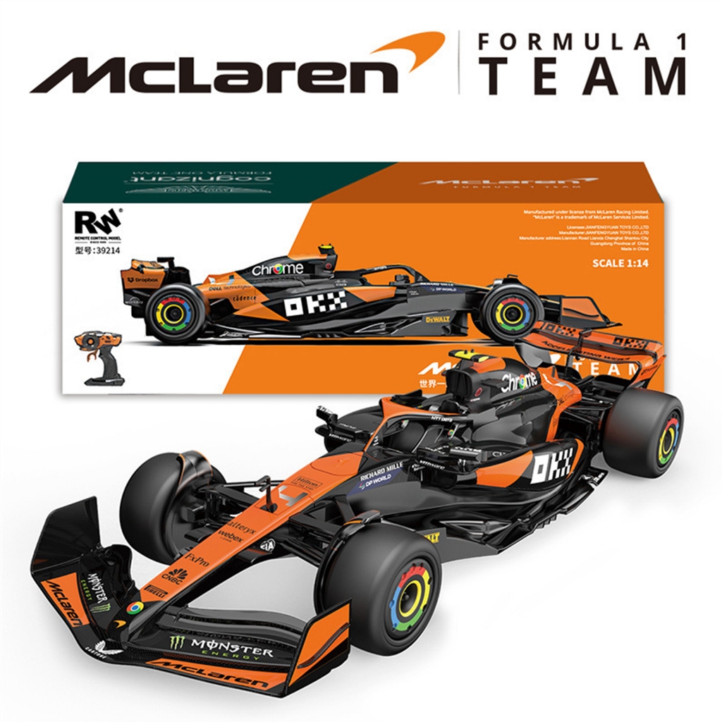 Mclaren 2024 Racing Car 1:14 Model RC Car F1 Formula Remote Control Car ...