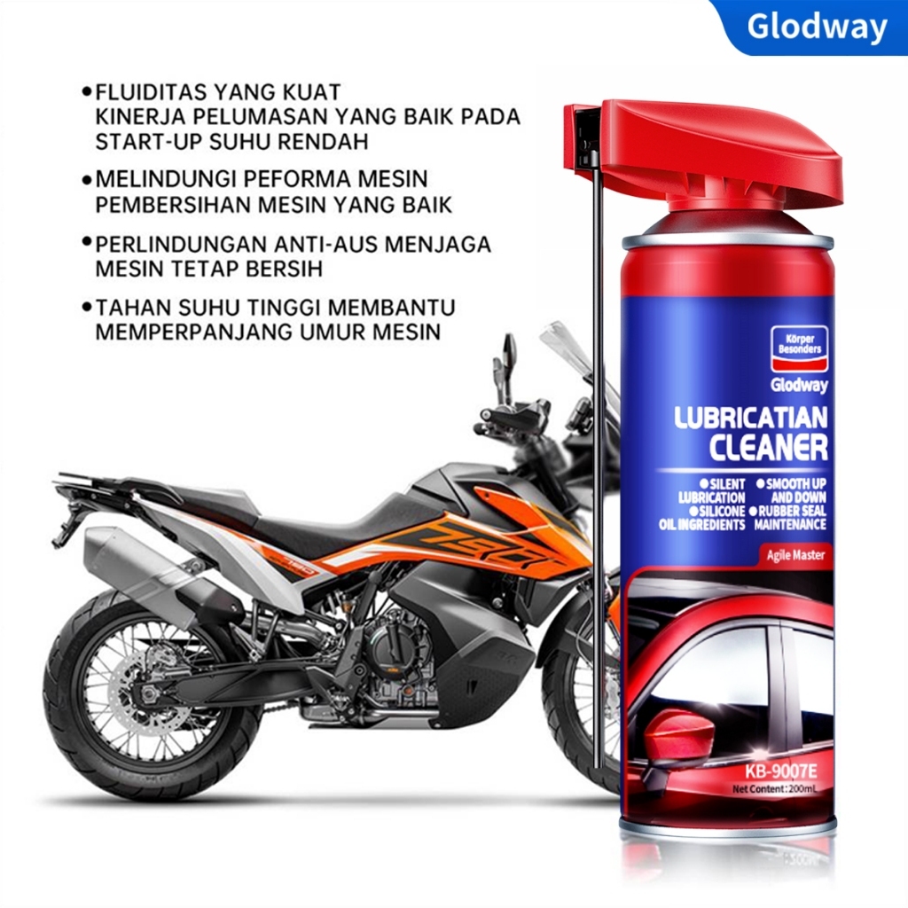 Glodway Power Window Lubricant Grease Spray Pelincir Cermin Tingkap ...
