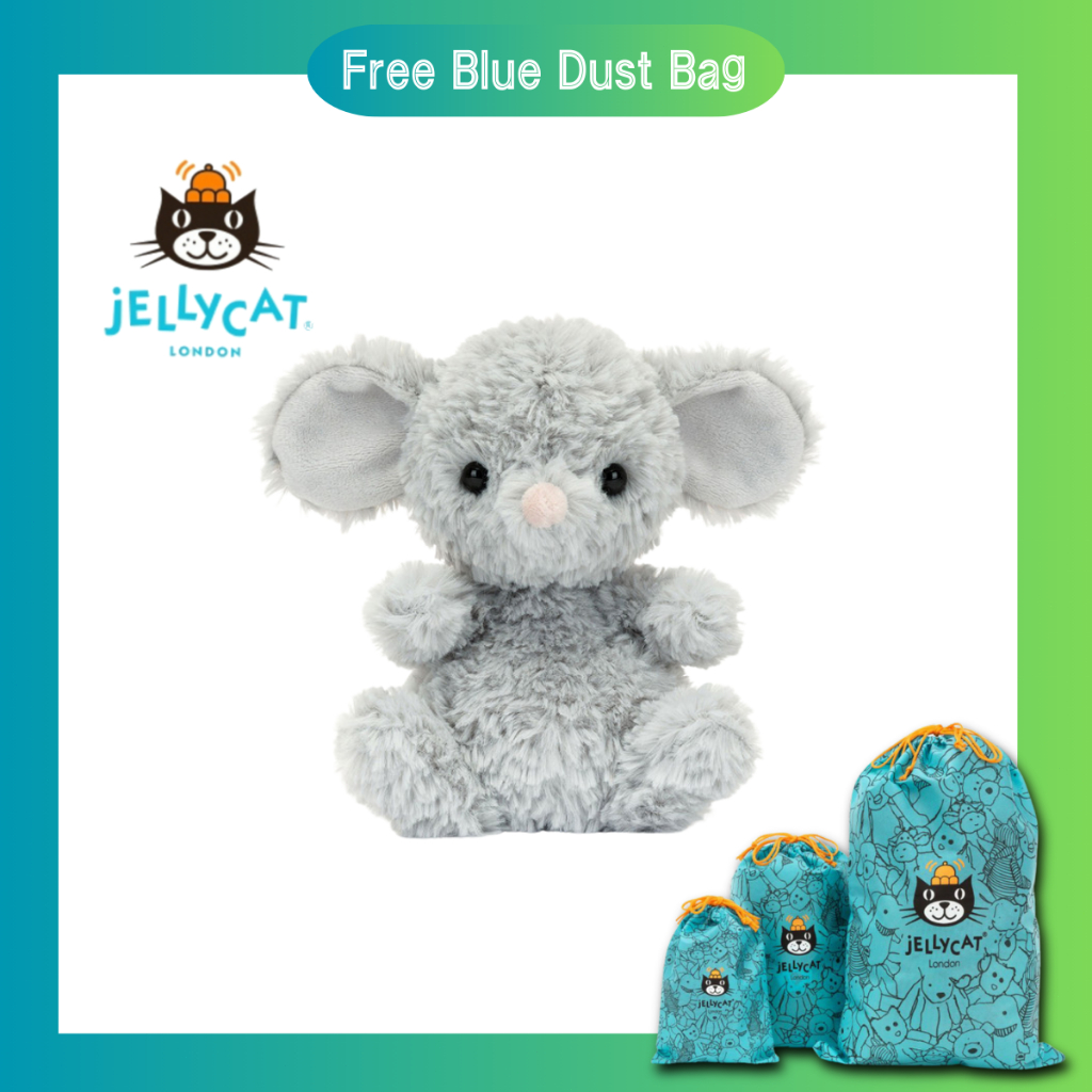 Jellycat Yummy Mouse Doll Authentic Toy Holiday Gift Jellycat Soft