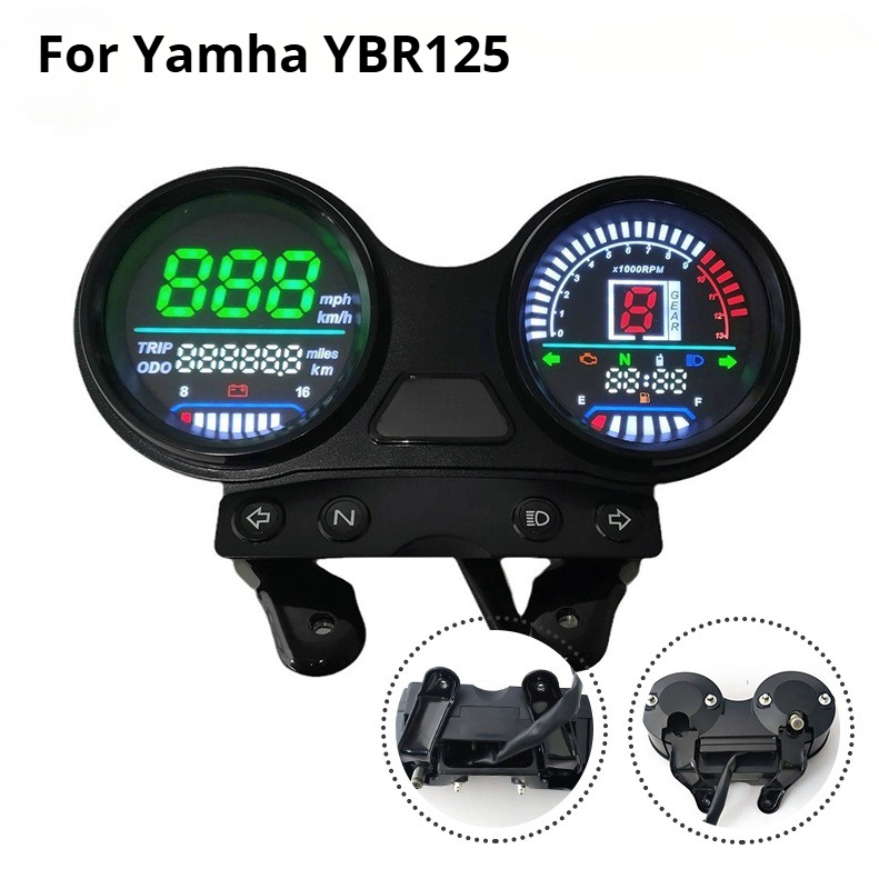 For YAMAHA RXZ Catalyzer Catal 5pv mili YBR125 YBR 125 Digital Meter ...