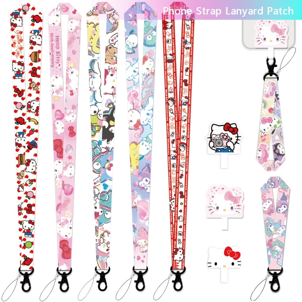 HelloKitty Hello Kitty Cute Mobile Phone Anti-Lost Gasket Lanyard Wrist ...