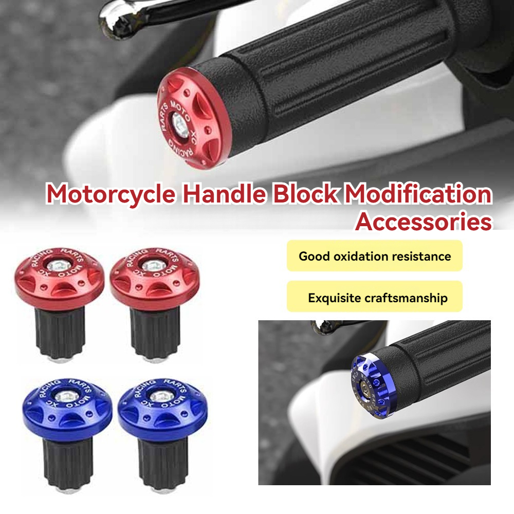 Motorcycle Handlebar End Plugs Modification Accessories Aluminum Alloy ...