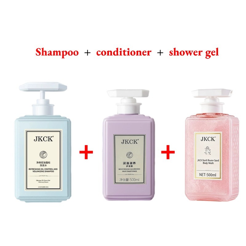 JKCK shampoo controls oil leaving hair refreshed and voluminous JKCK ...