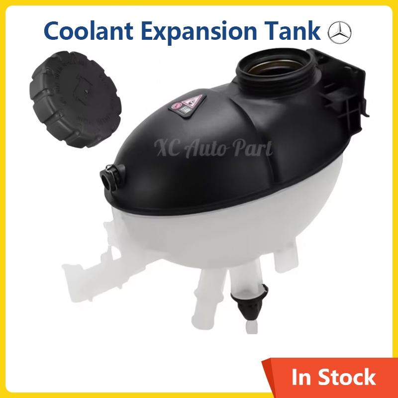 Coolant Expansion Tank With Cap & Level Sensor For Mercedes Benz W204 ...
