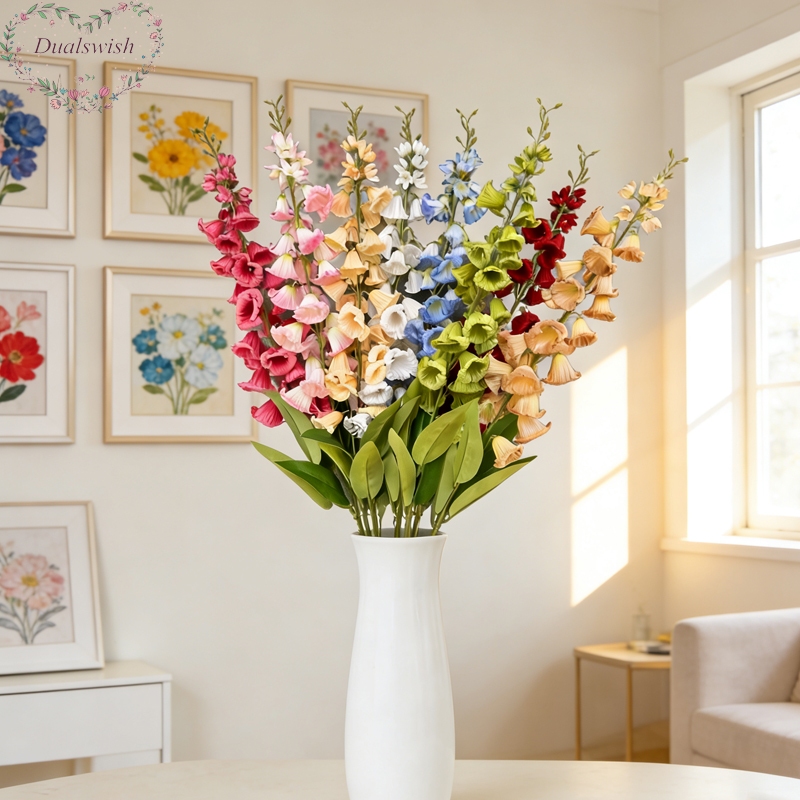 Dualswish 100cm Long Lily of The Valley Artificial Flower French High ...