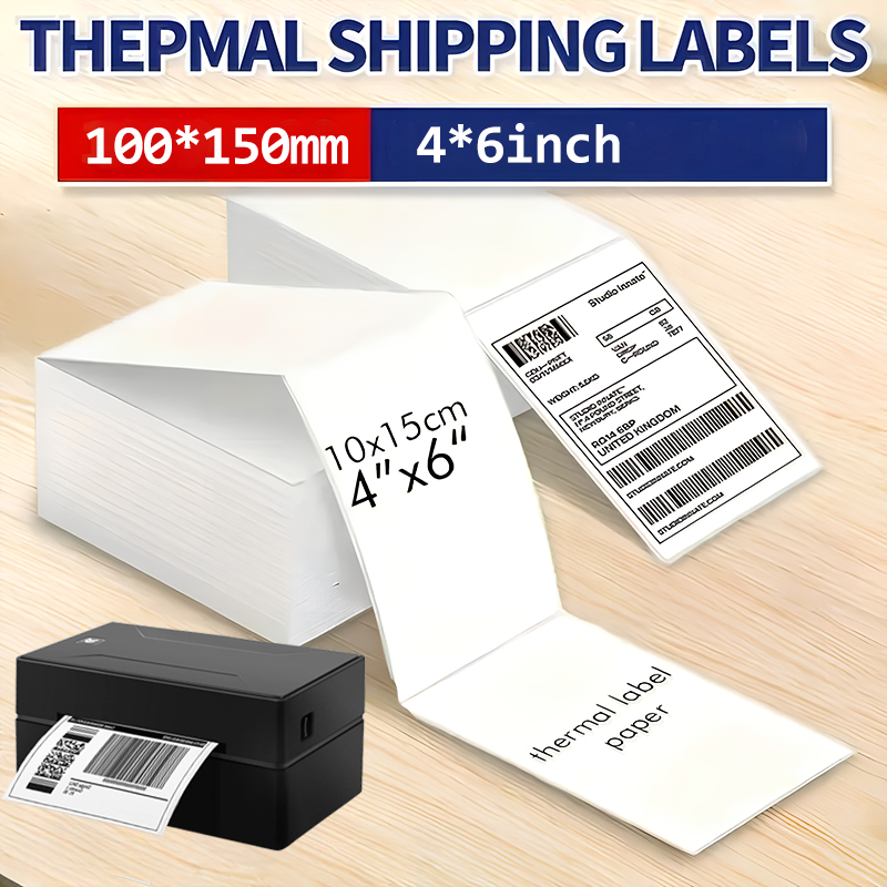 Marklife A6 Label Thermal Paper Sticker AWB Thermal Shipping Label ...