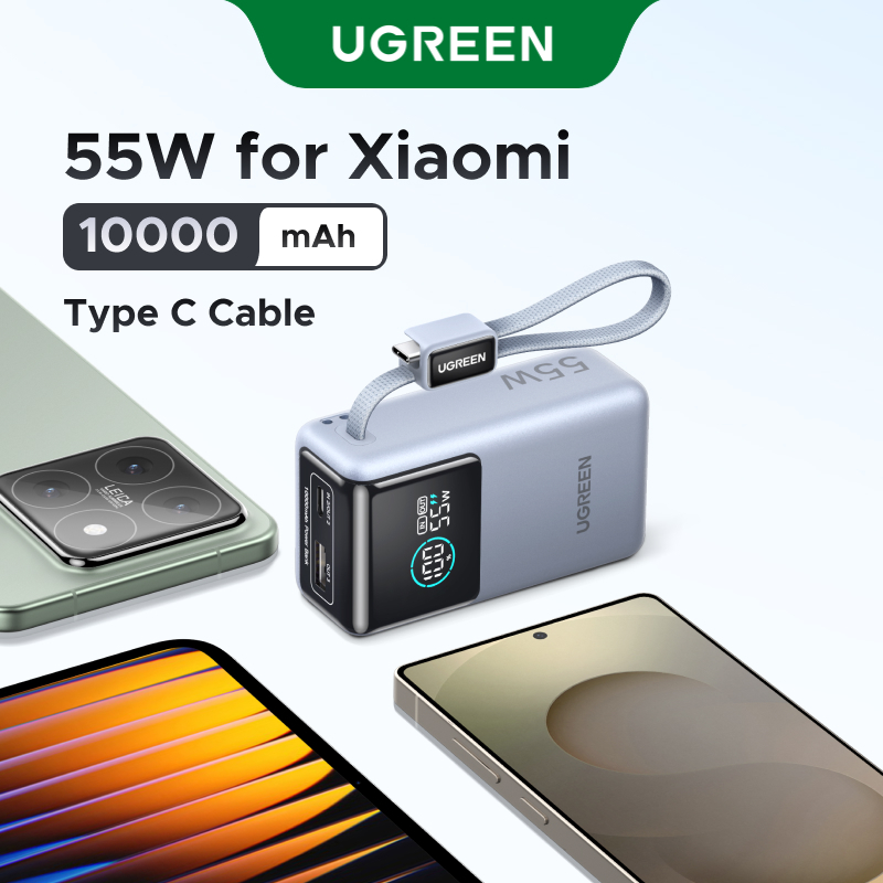 Xiaomi bevestigt nieuwe 165W Power Bank met geïntegreerde kabel voor