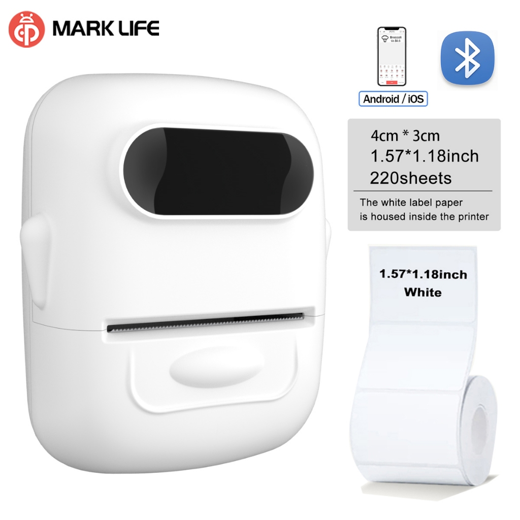 Marklife P50 Label Printer Label Maker Portable Bluetooth Thermal ...