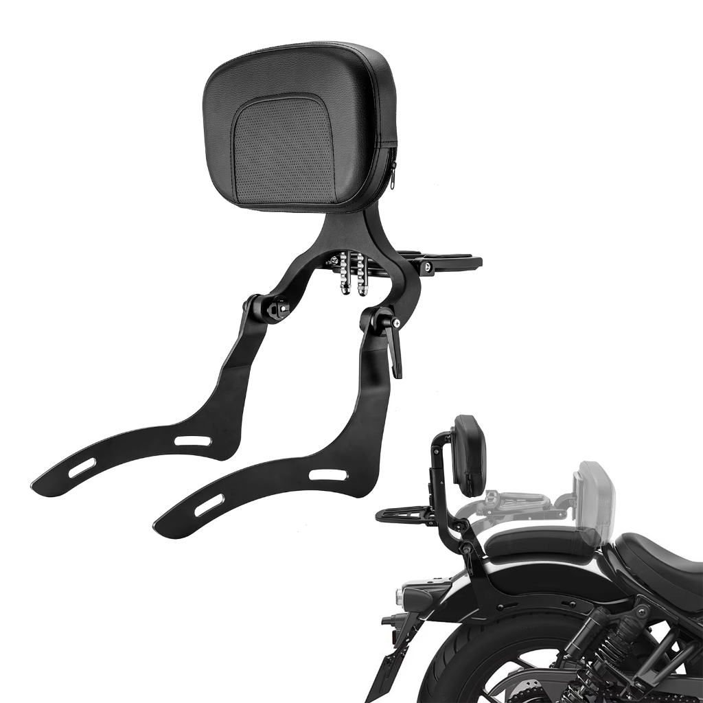 Driver Passenger backrest luggage rack back rest for Harley davidson ...