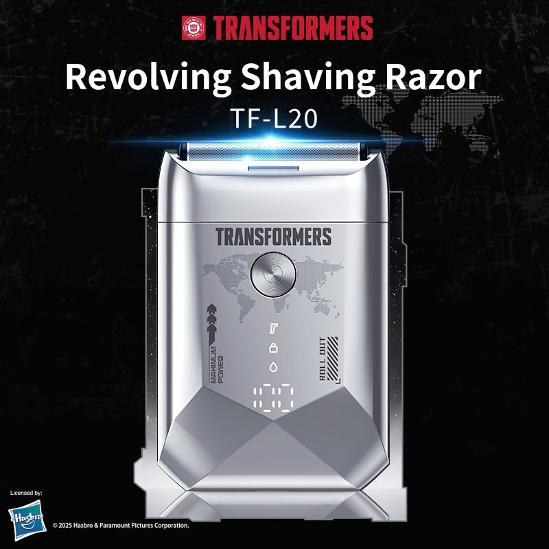Transformers TF-L20 Electric Shaver and Foil Razor for Men with IPX7 ...