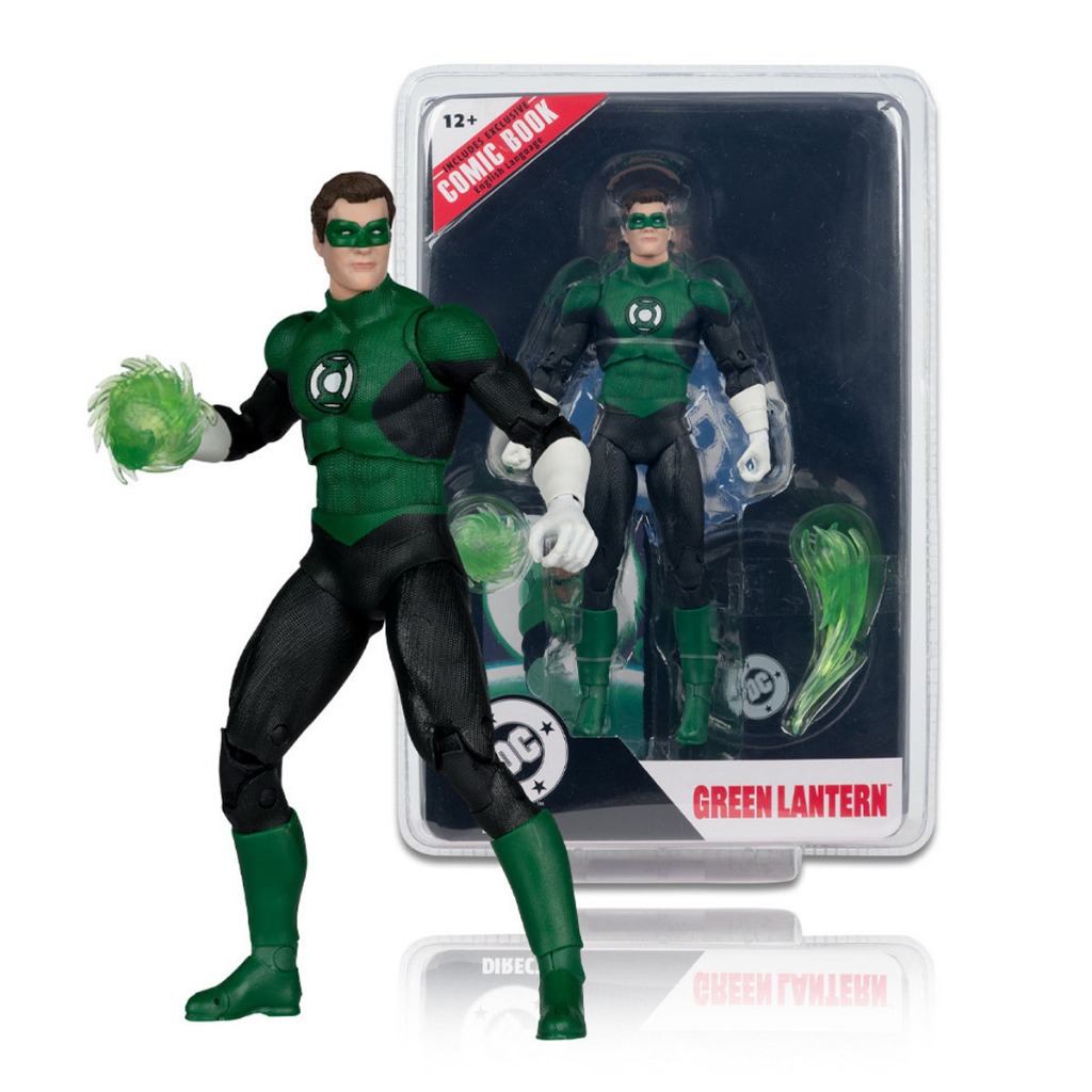 In Stock Mcfarlane Toys DC Green Lanterns Hal Jordan 7 inches Action ...