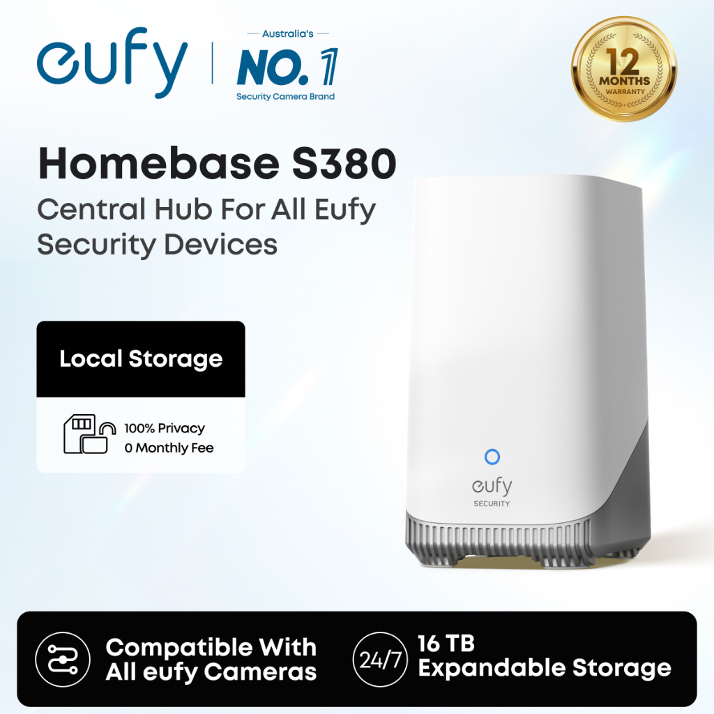 ANKER eufy S380 HomeBase 3, Edge Security Center, Local Expandable ...