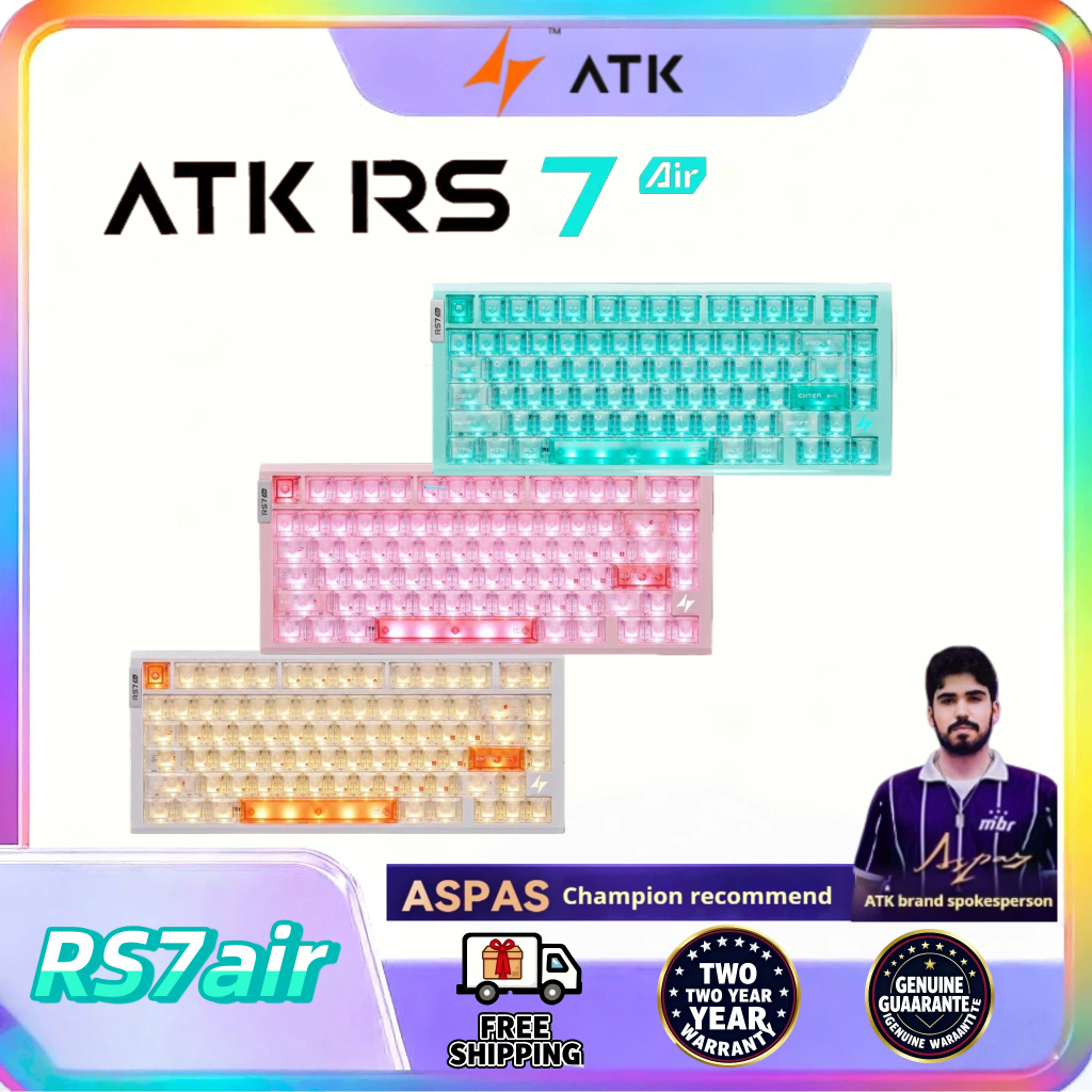 ATK RS7 Air Magnetic axis gaming keyboard customized e-sports game ...