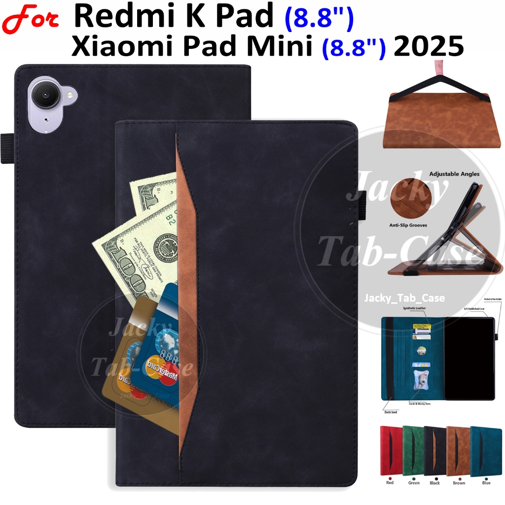 Wallet Style Case For Xiaomi Pad Mini 8.8