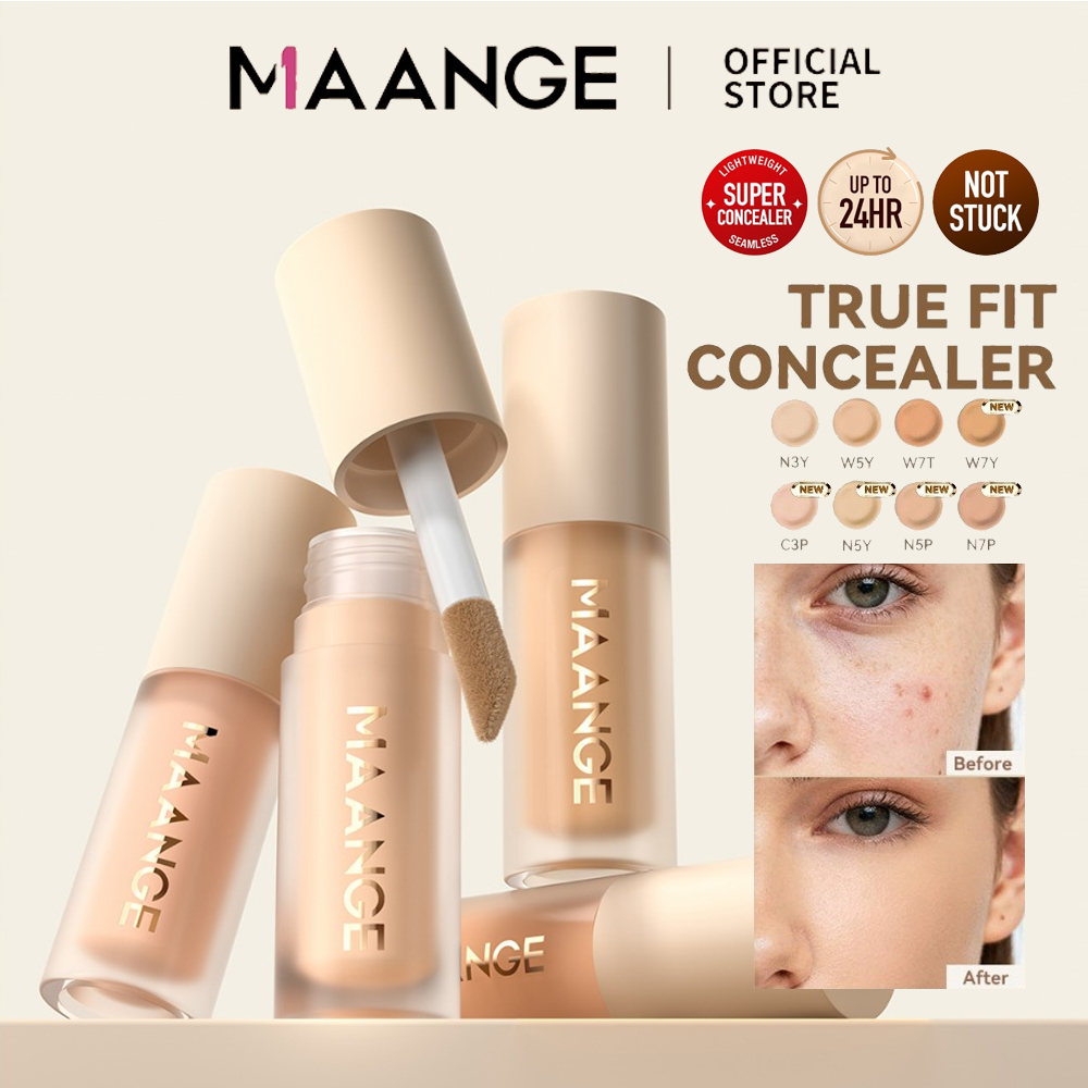 MAANGE Full Coverage Concealer Moisturizing Waterproof Smooth Covers ...
