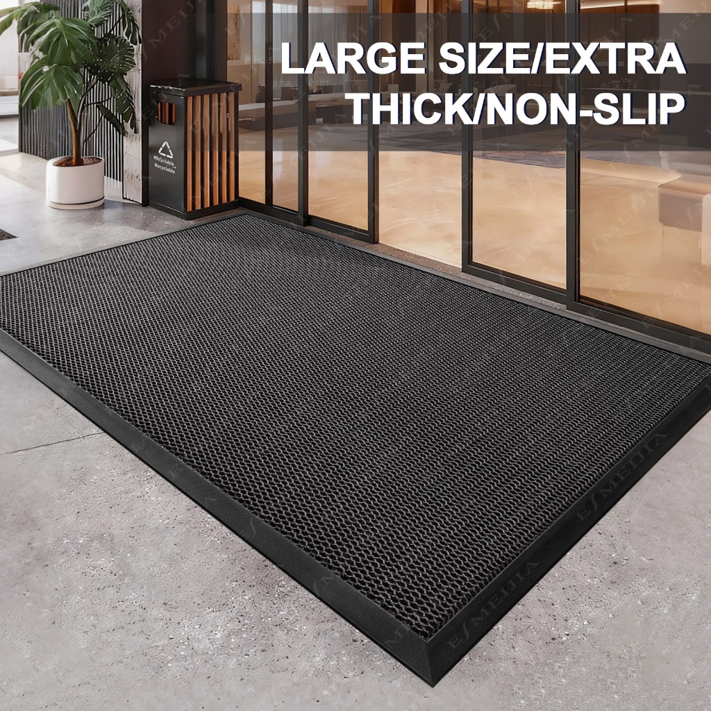 Washable Elastic Mesh Door Mat, Quick-Drying Entryway Rug for Indoor ...