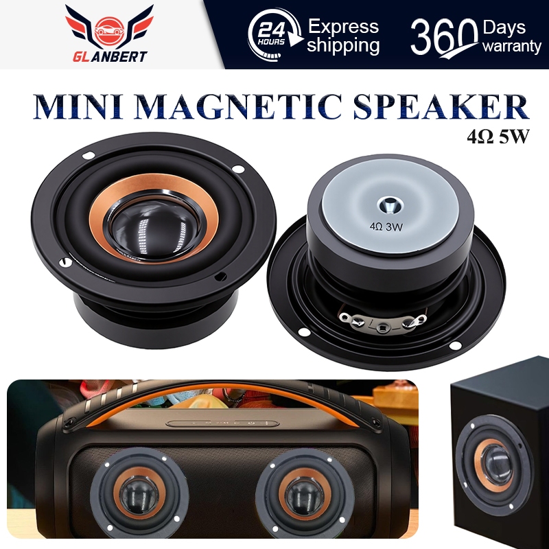 2-inch full-range speaker 4 ohm waterproof full-range subwoofer speaker ...