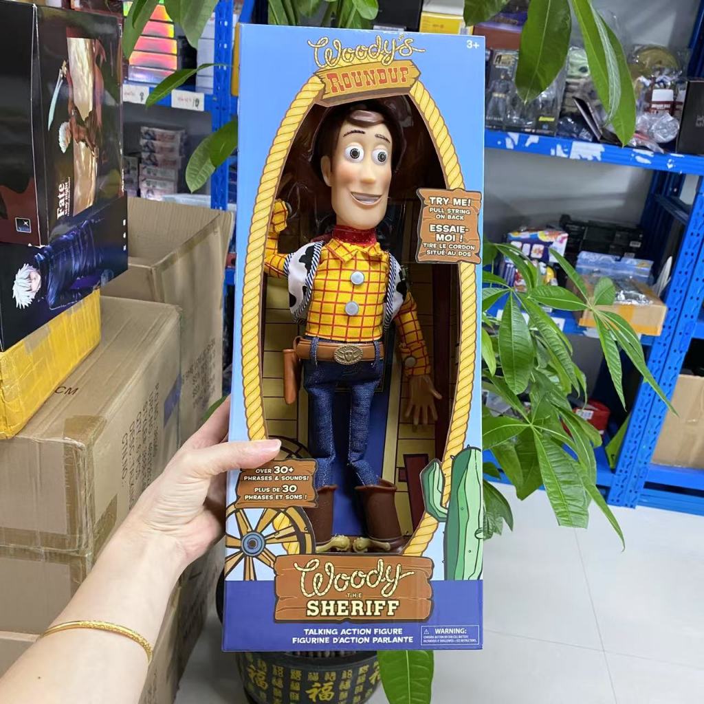 Toy Story 4 Talking Woody Jessie Buzz Lightyear Slinky Dog Bullseye ...