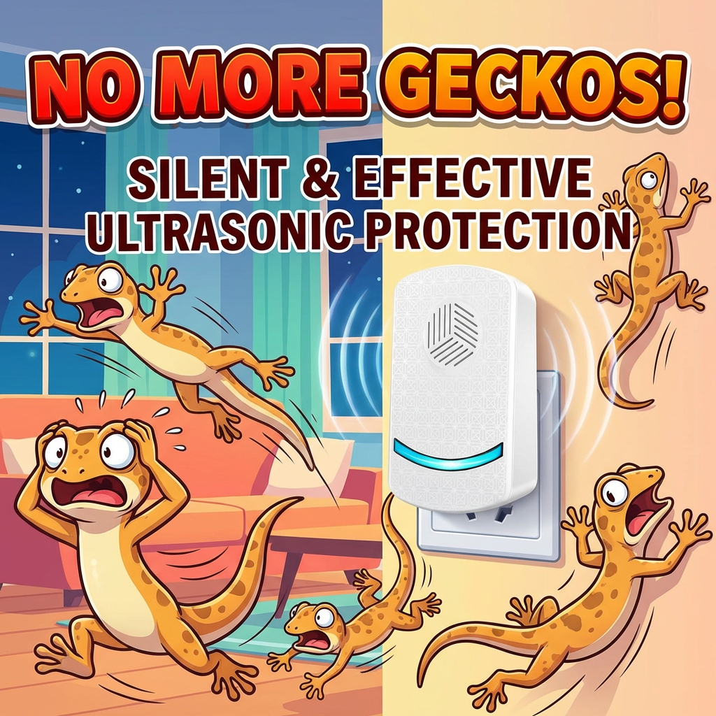 Plug and play Wxm lizard repellent ultrasonic Lizard repellent Gecko ...