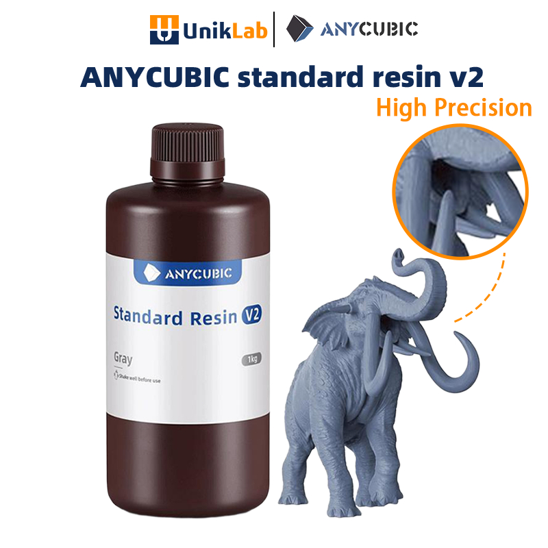 Image showcasing ANYCUBIC 3D Printer Resin Upgraded 8K Standard Resin V2, Enhanced ...