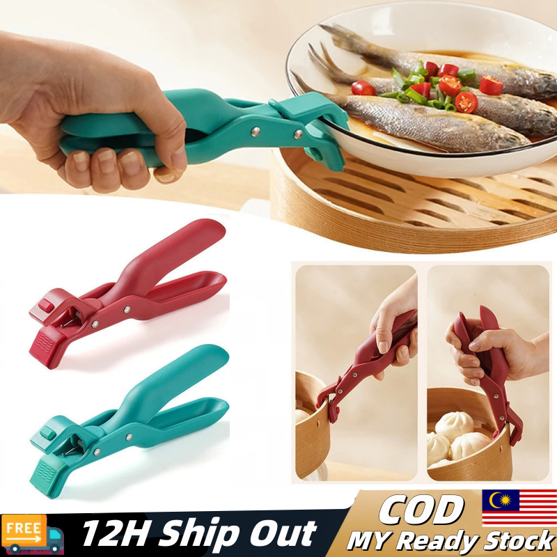 (Local Stock) 2 PCS Anti-Scald Bowl Clamp Plate Bowl Dish Pot Holder ...