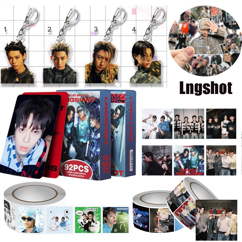 Lngshot Photocard Ohyul Ryul Woojin Louis Keychain Diy Stickers ...