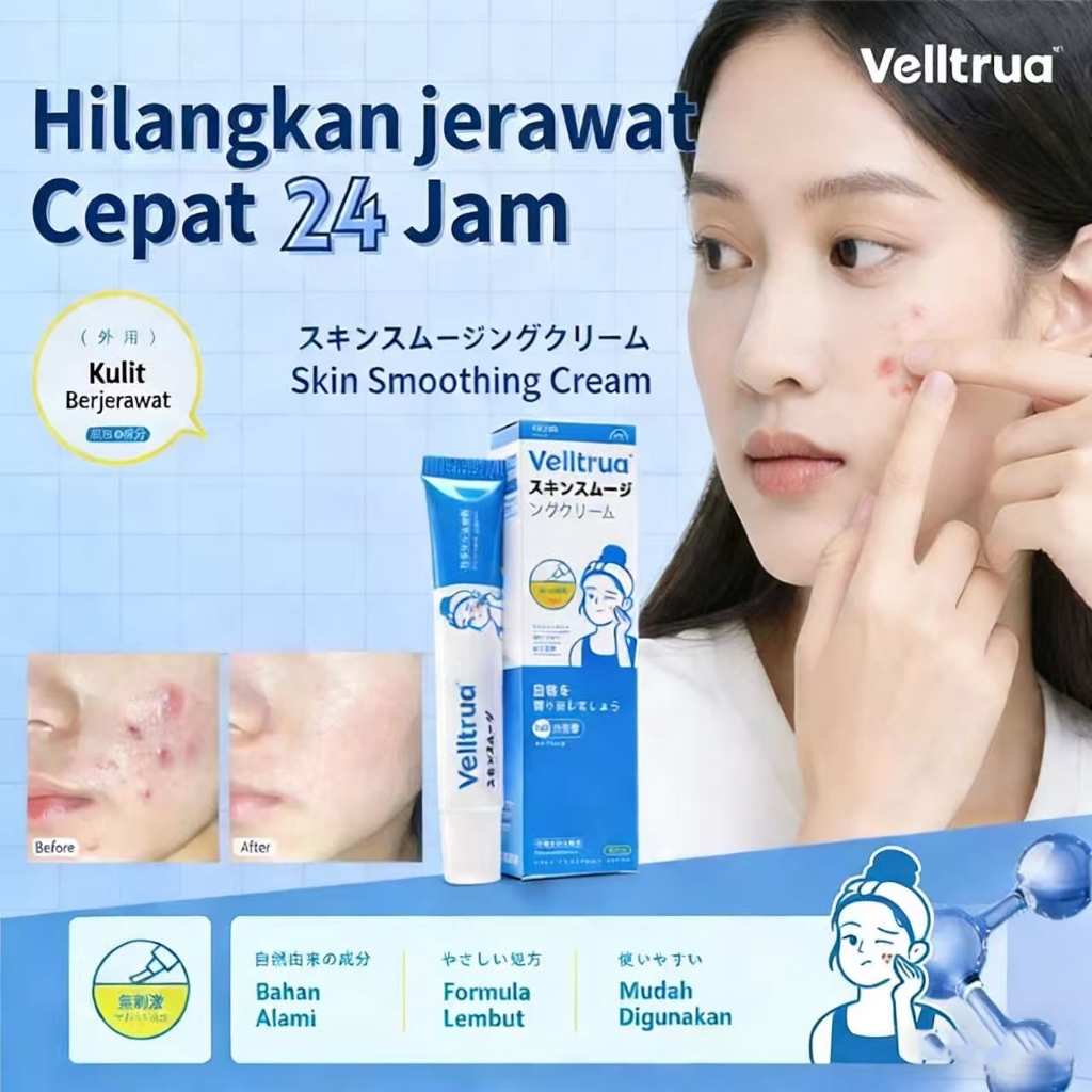 Velltrua Acne Cream 24H Fast Relief | Reduce Redness Pimple Acne Scar ...