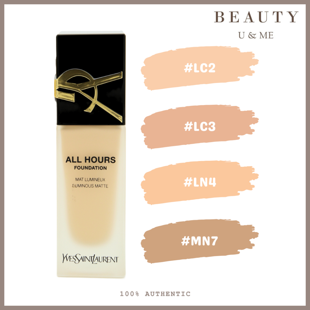 YSL All Hours Foundation 25ml (LN1 / LC2 / LC3 / LN4 / MN7