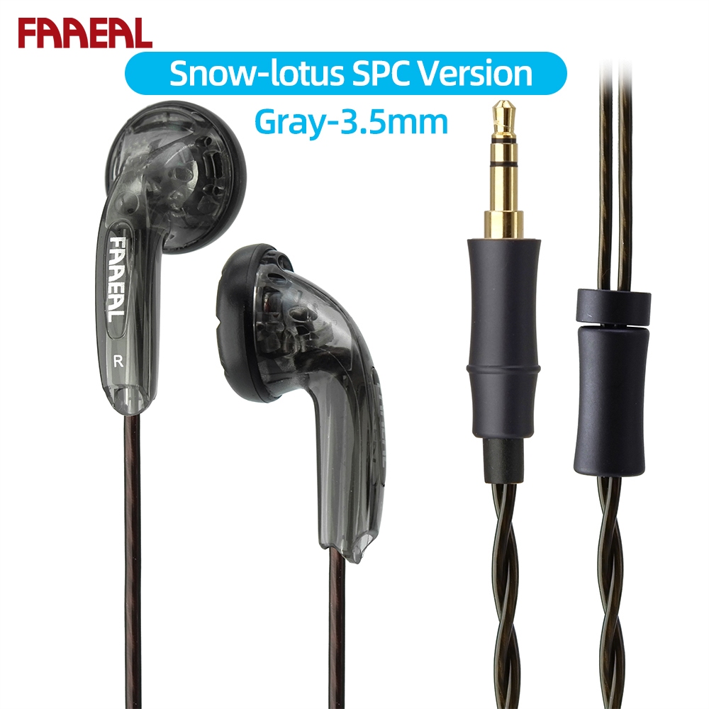 FAAEAL Snow Lotus Earphone SPC Version 64 Ohms 15.4mm Dynamic Driver ...