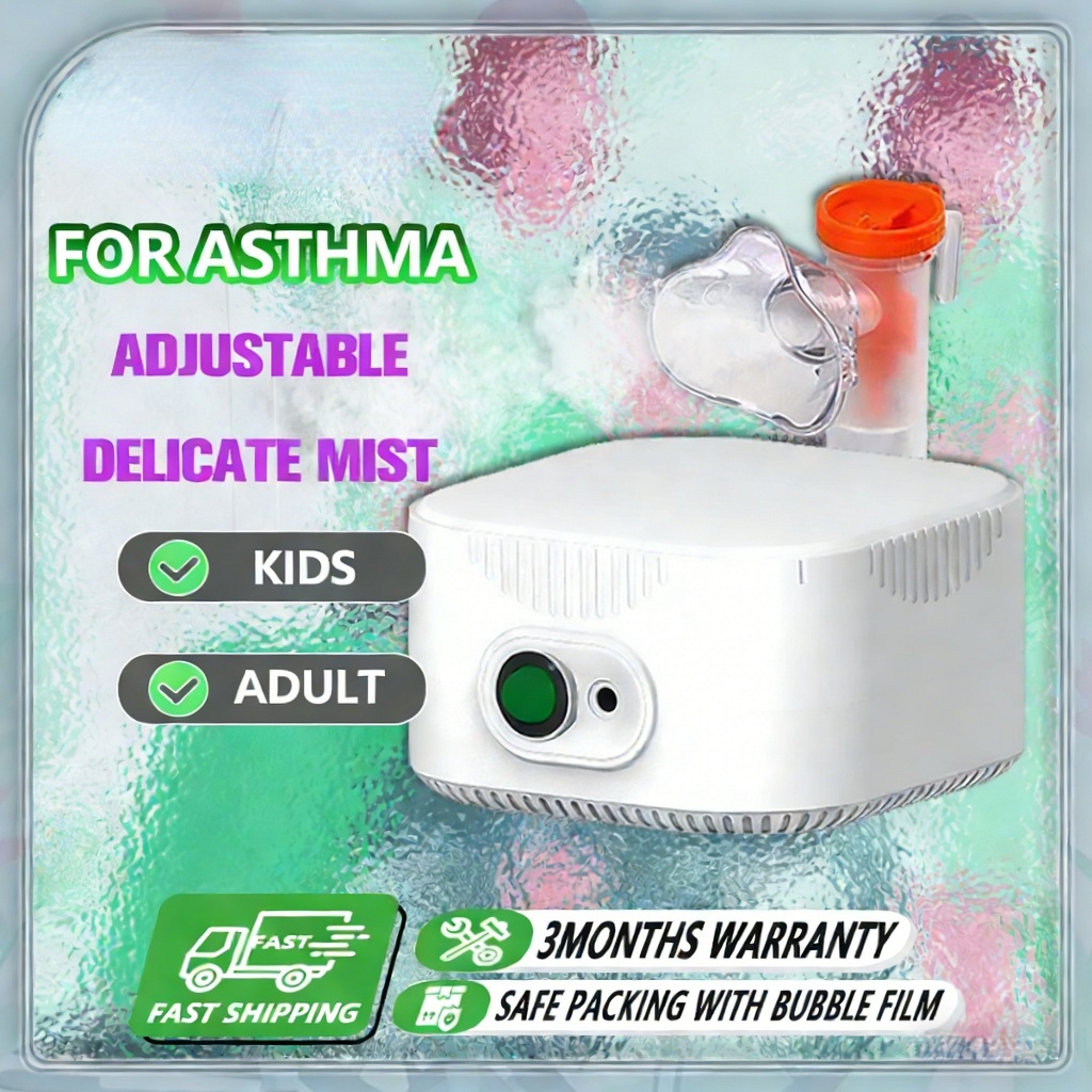 Compact Mesin Nebulizer Machine For Kids Inhaler Asthma Buang Kahak ...