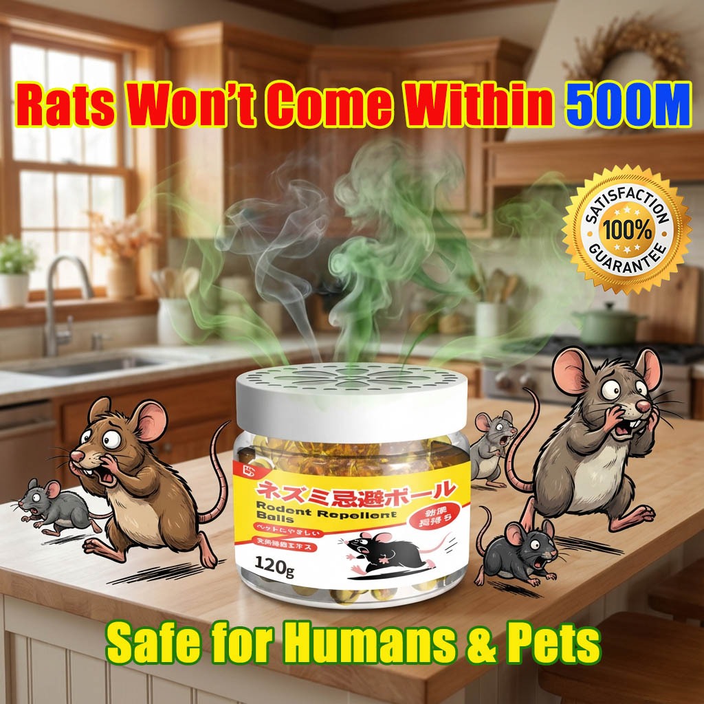 💥Rats Won’t Dare Return🐭rat repellent for home Penghalau tikus 驅鼠神器 ...