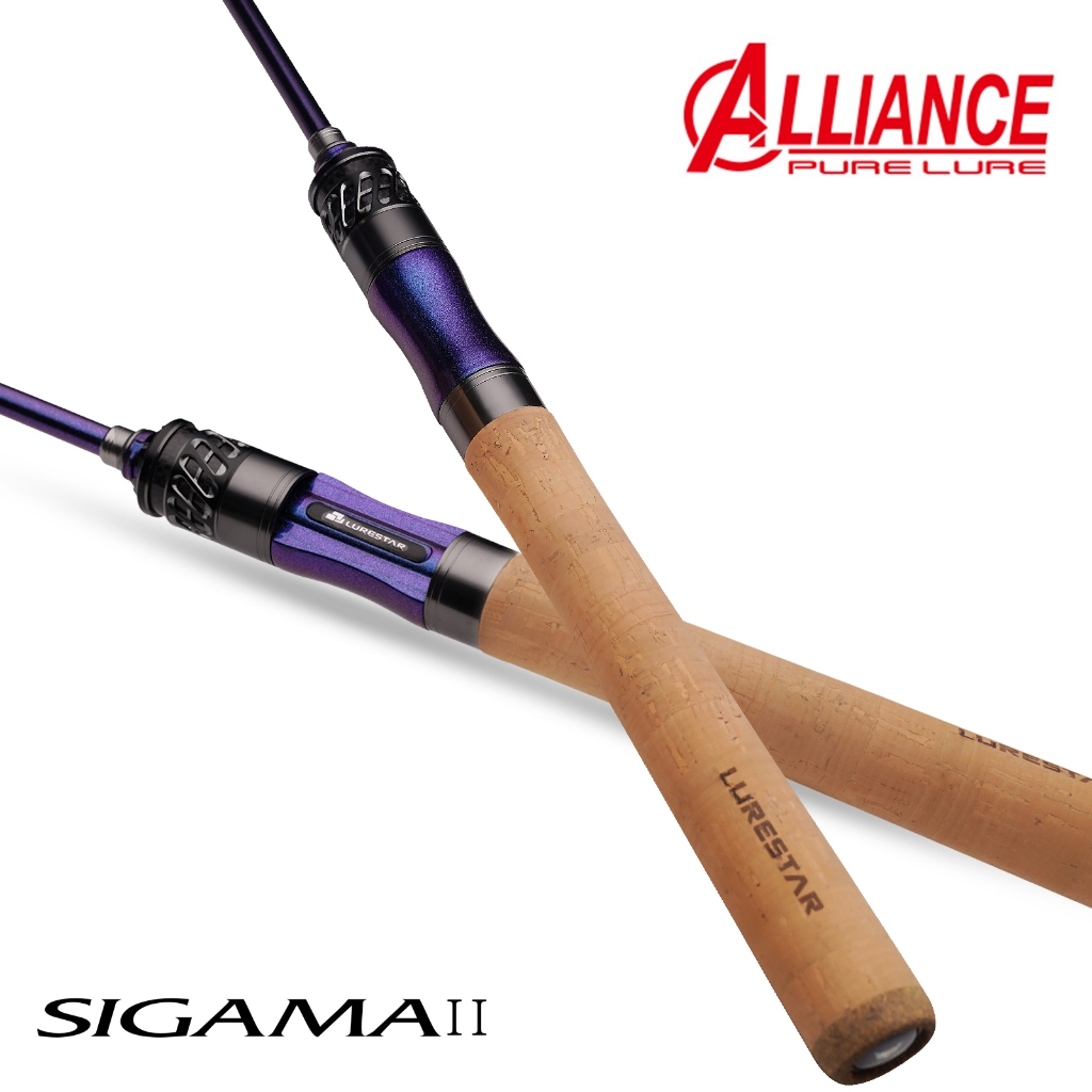 PURELURE Sigama 2 Perch Ultralight Carbon MF Action Spinning Casting ...