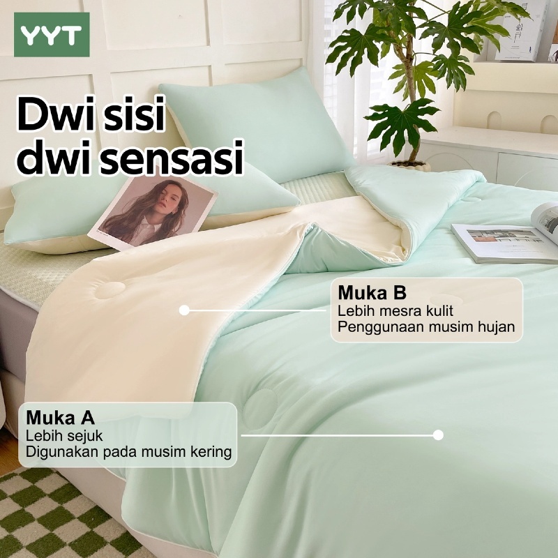 YYT Cool Ice Silk Air Conditioning By Summer Cool Thin Quilt Single ...