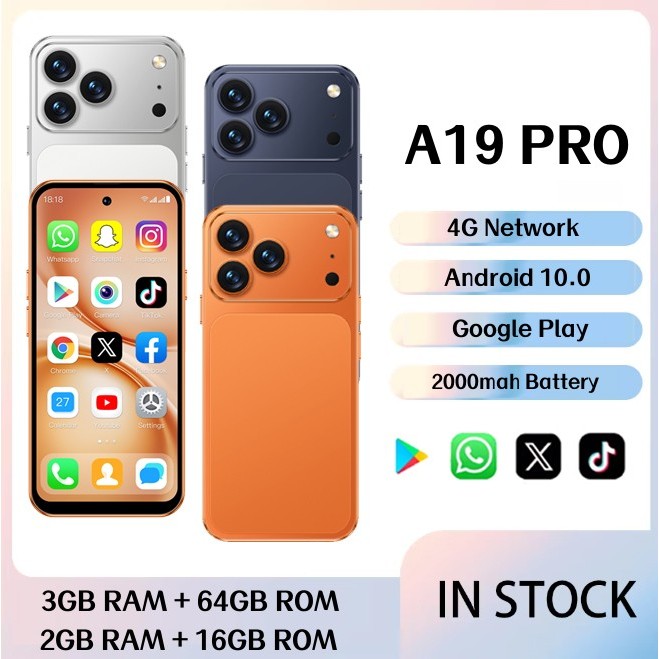 New A19 Pro MINI 4G small smartphone, equipped with Android system ...