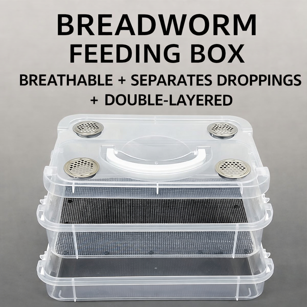 Insect Breeding Box Sieve Breathable Type (Live Bait Breeding ...